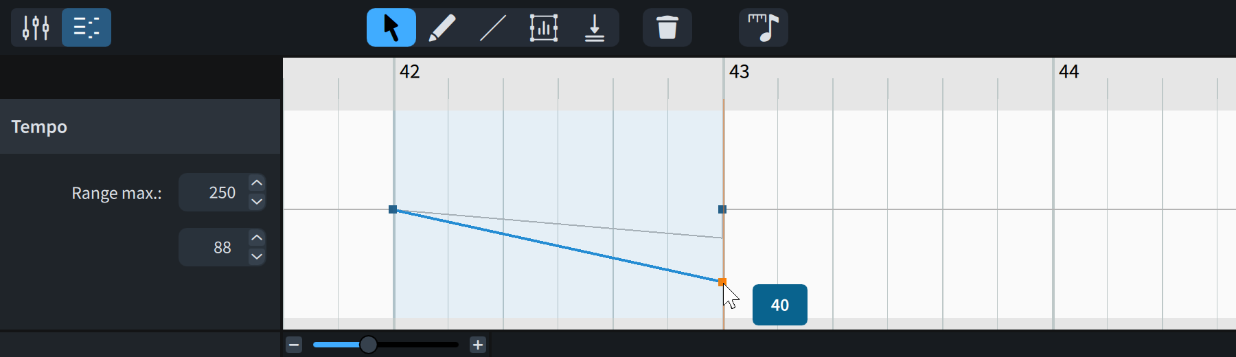rit. final tempo reduced